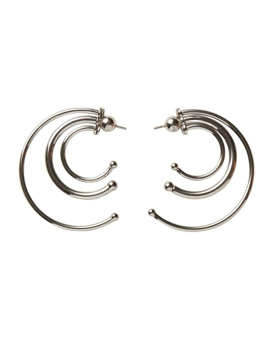 Earrings Panconesi en coloris Metallic