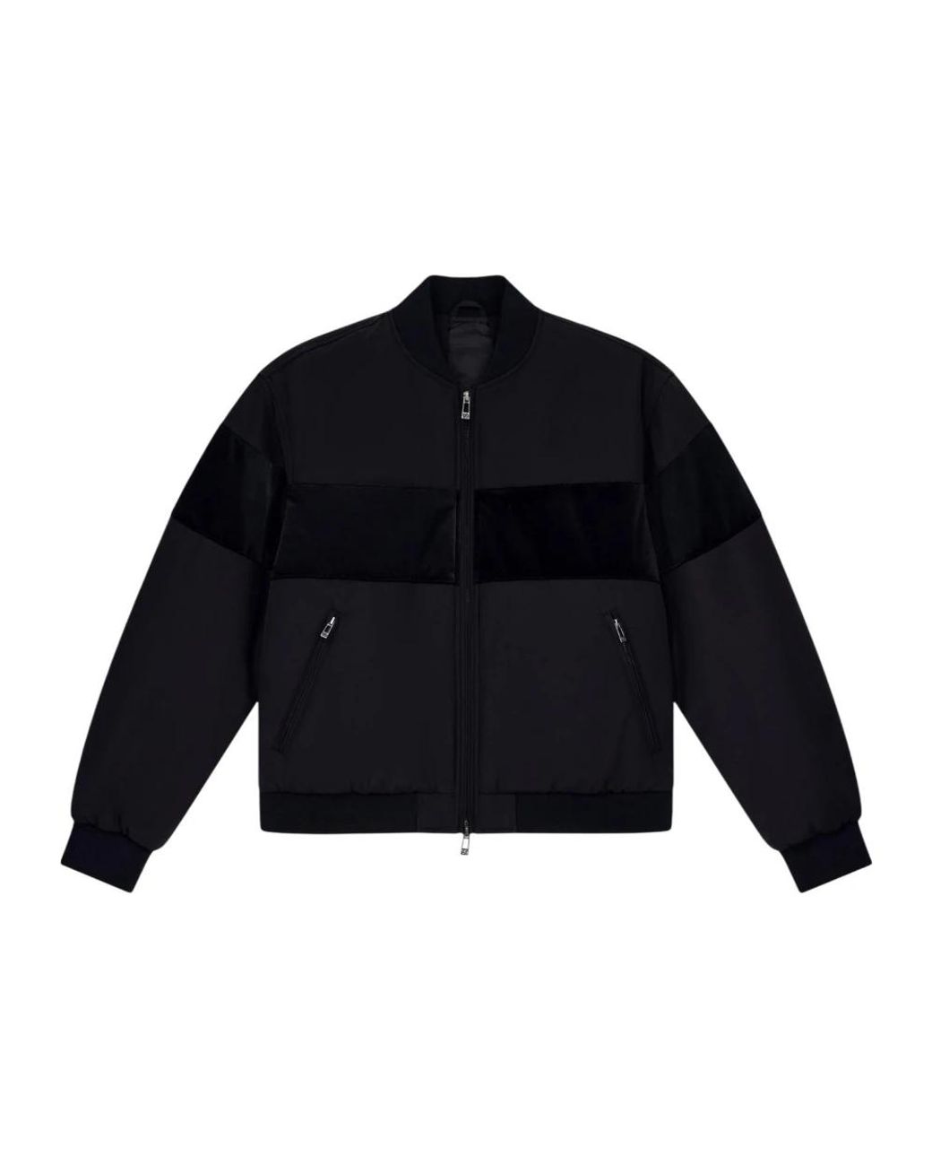 ARMANI EXCHANGE Blue Bomber Jackets for men