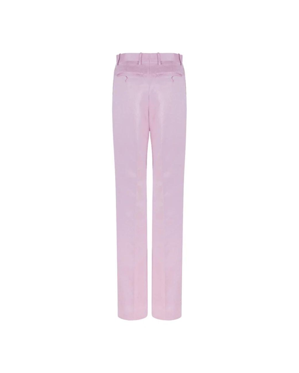 Tom Ford Purple Straight Trousers