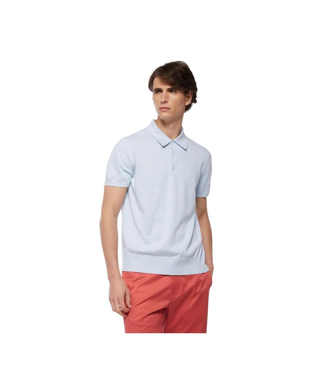 Brooks Brothers Blue Round-Neck Knitwear for men