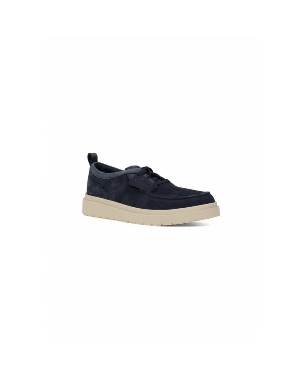 Clarks Blue Laced Shoes for men