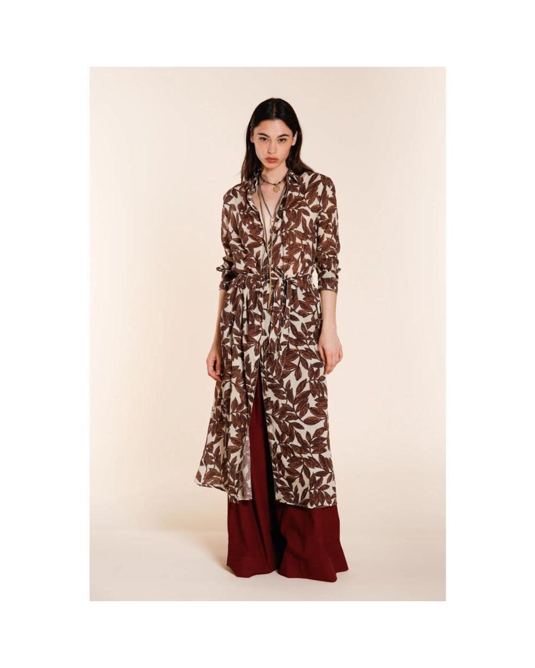 Mason's Brown Shirt Dresses