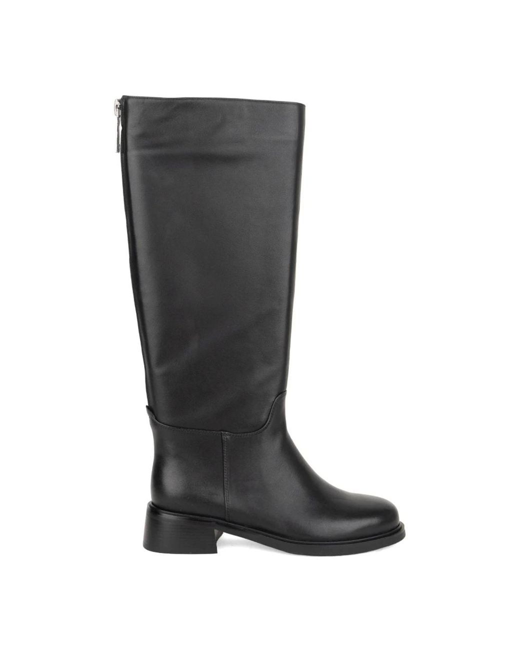 Linda Baumann Black High Boots