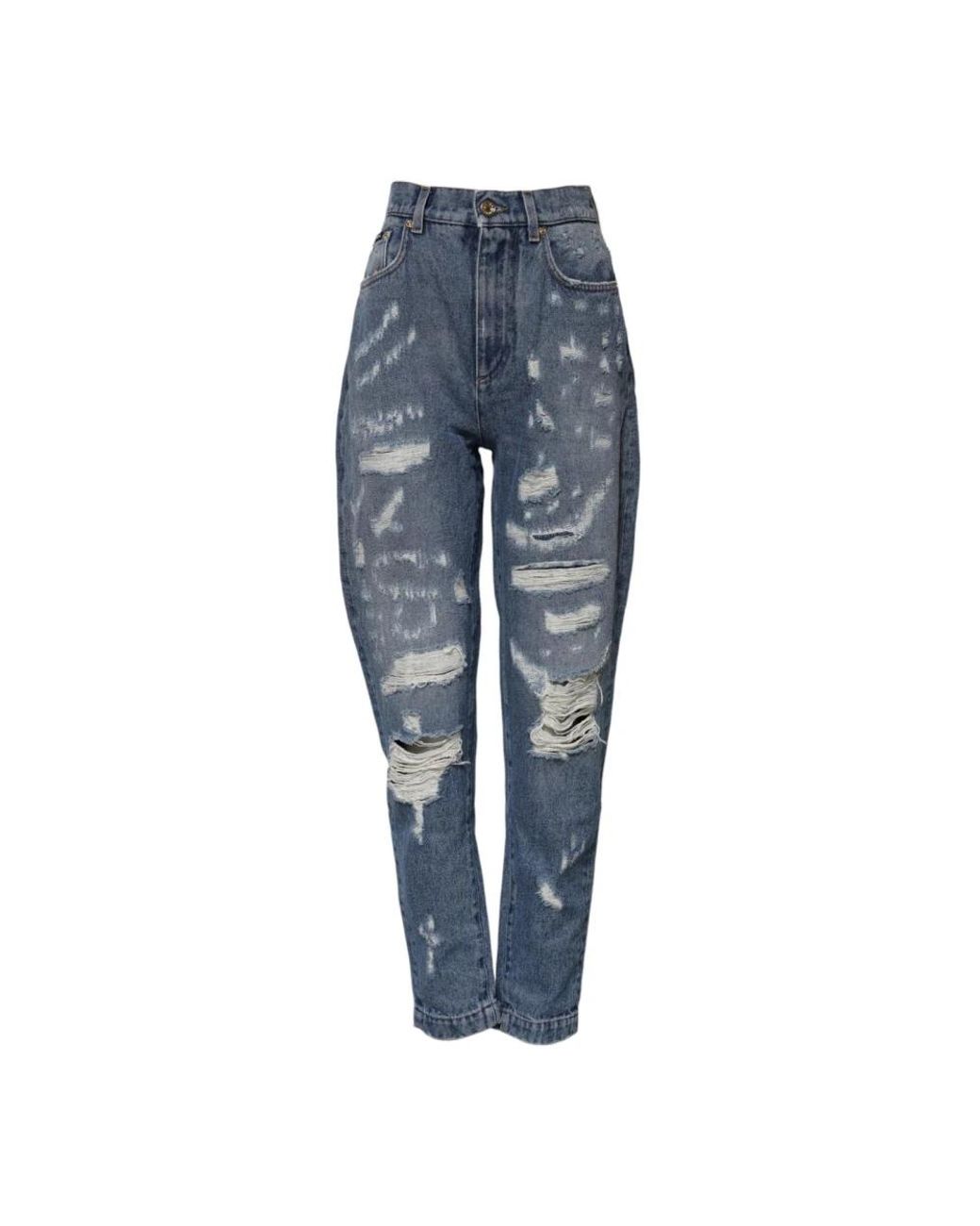 Dolce & Gabbana Blue Slim-Fit Jeans