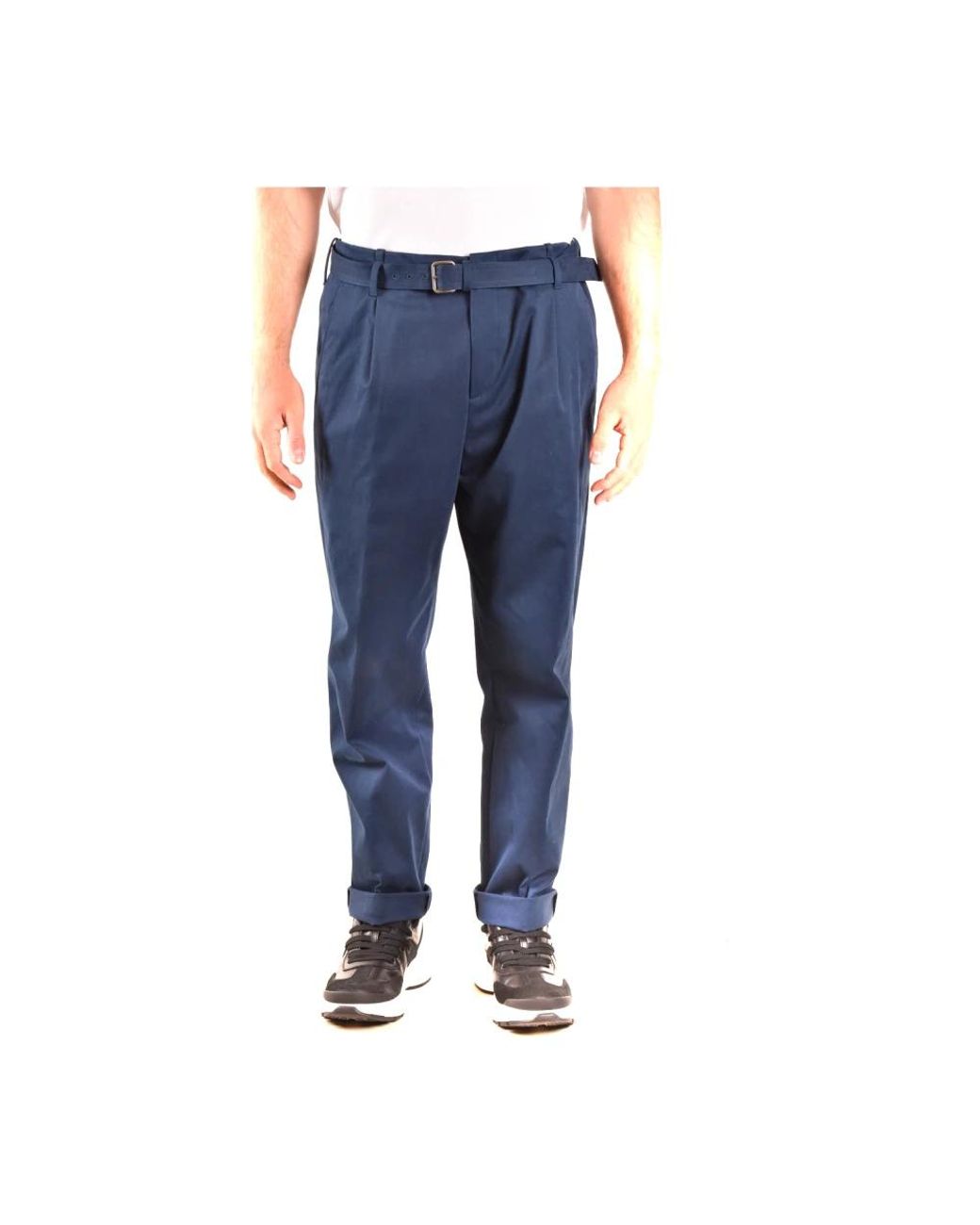 Neil Barrett Blue Slim-Fit Trousers for men