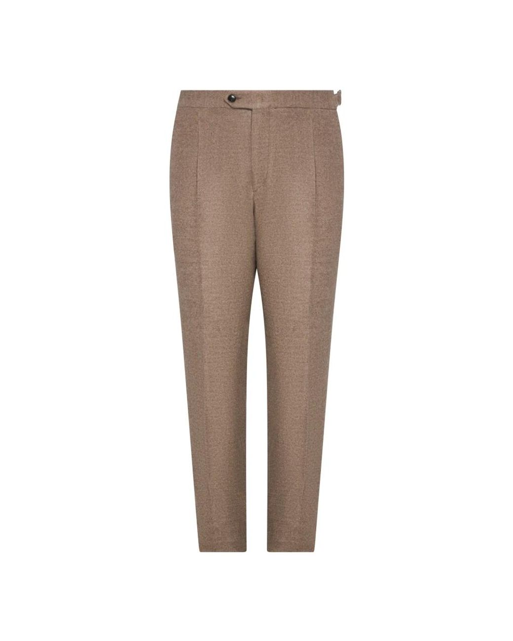 Franzese Collection Brown Suit Trousers for men