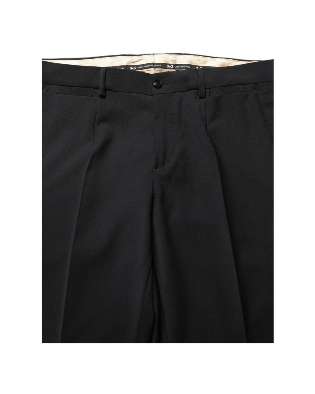 Dolce & Gabbana Black Single Breasted Suits for men