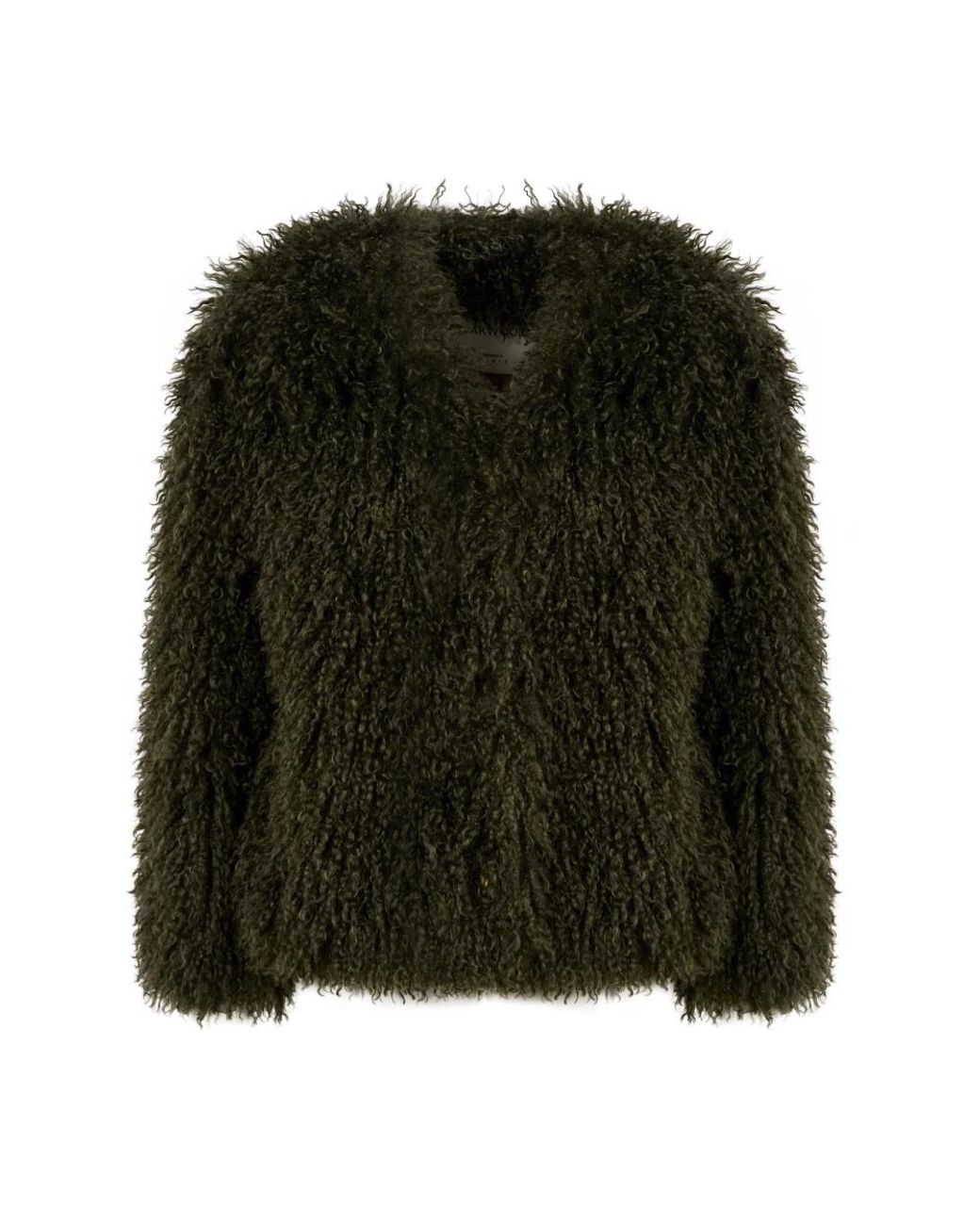Oakwood Green Faux Fur & Shearling Jackets