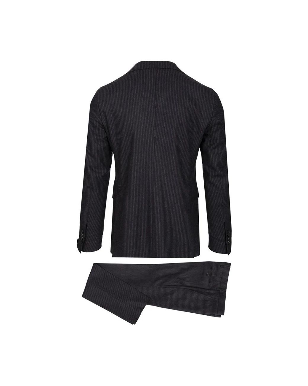 Tagliatore Black Single Breasted Suits for men