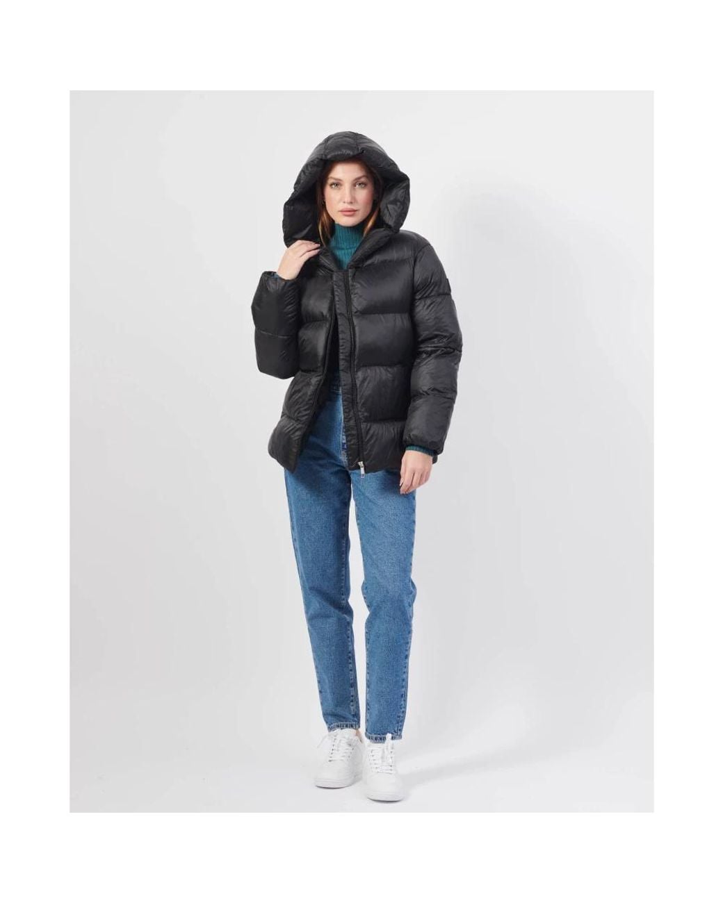 Winter Jackets Boss de color Black