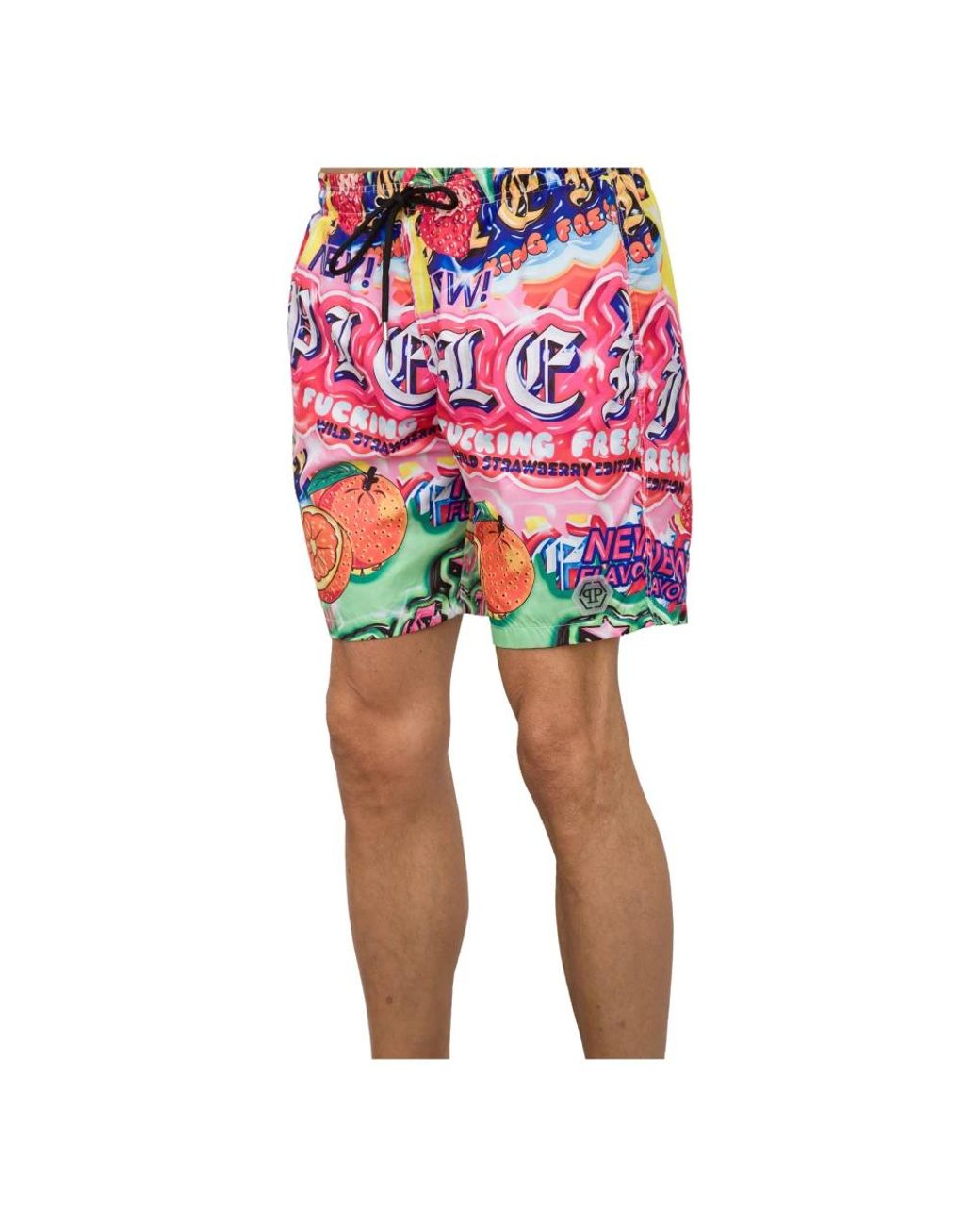 Philipp Plein Red Beachwear for men