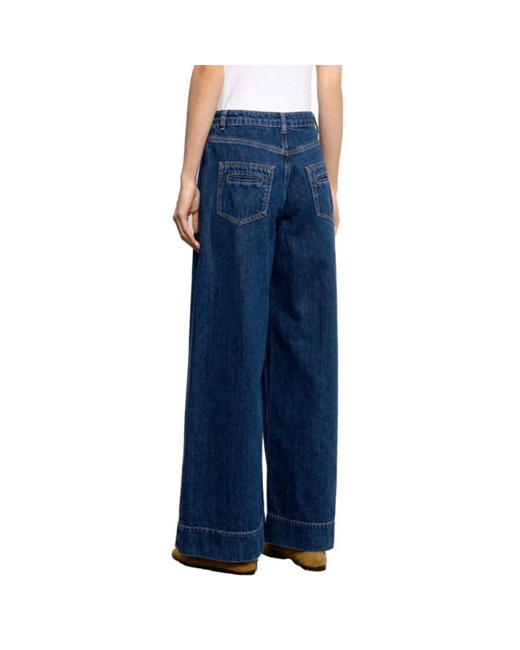 Twinset Blue Wide Jeans