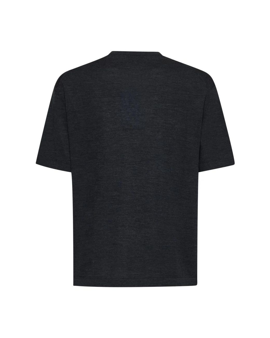 D4.0 Black T-Shirts for men