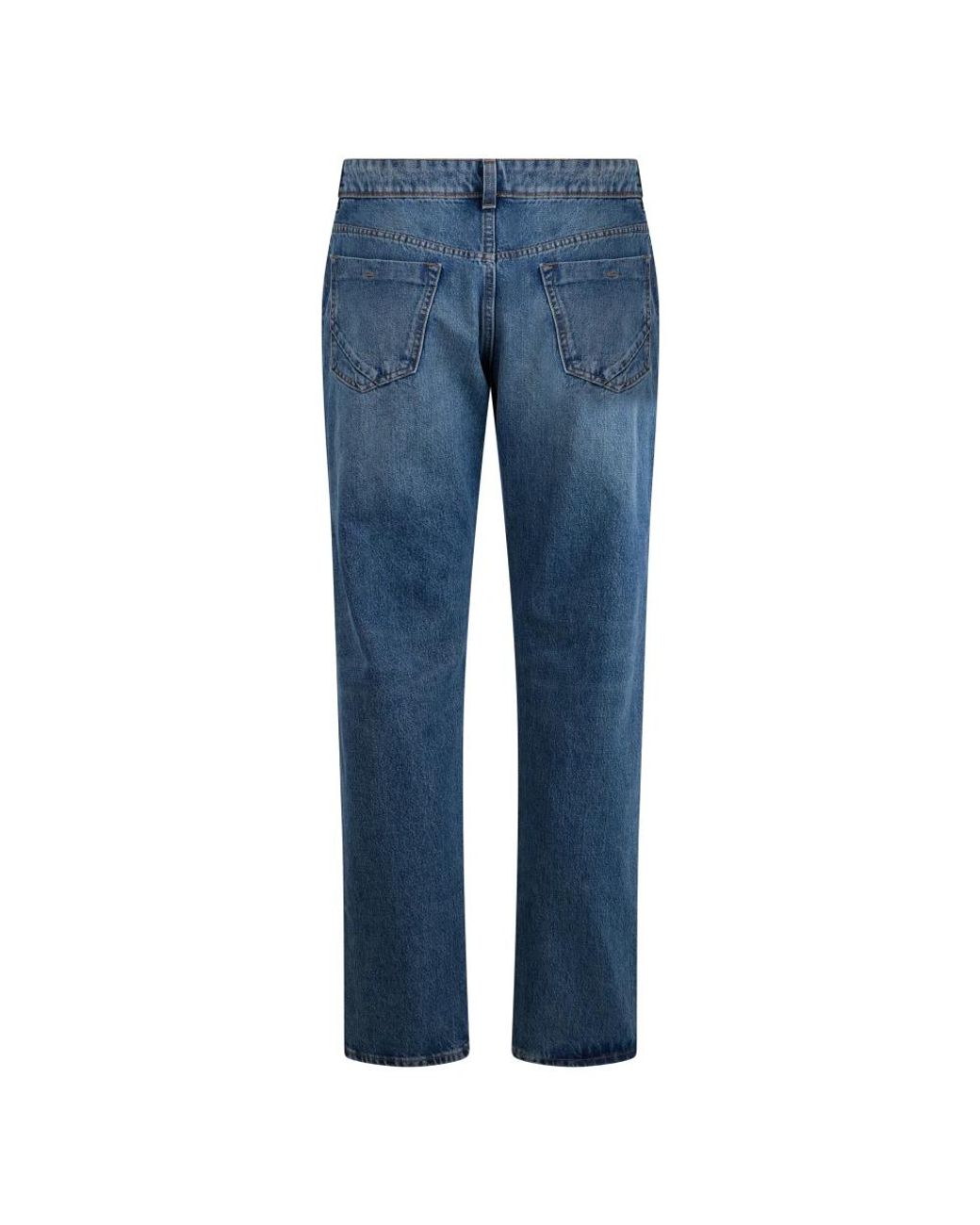 Slowear Blue Straight Fit Jeans for men