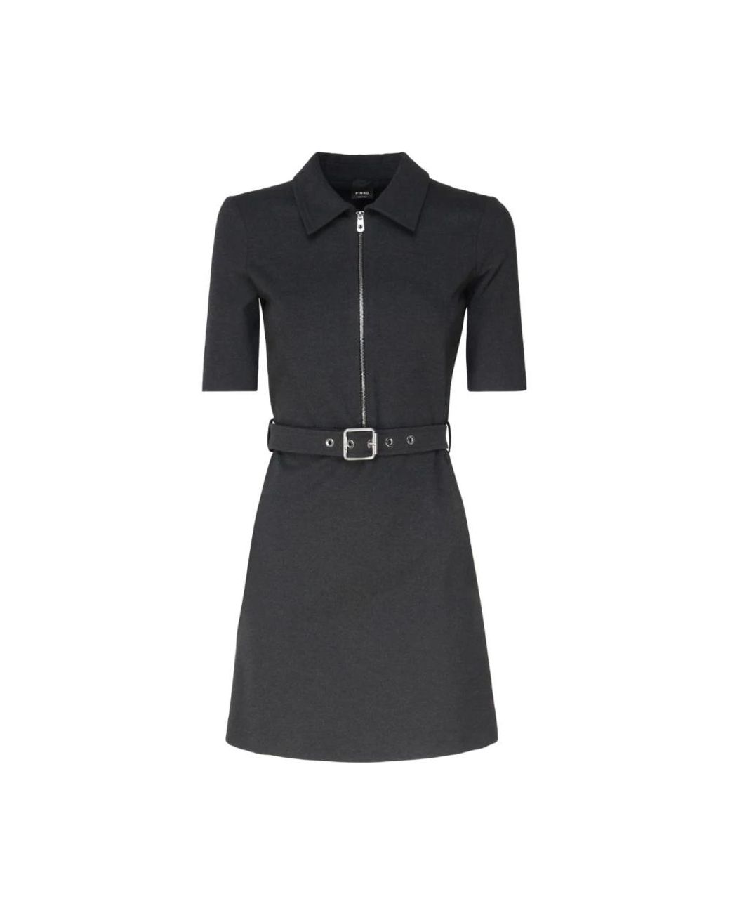 Pinko Black Shirt Dresses