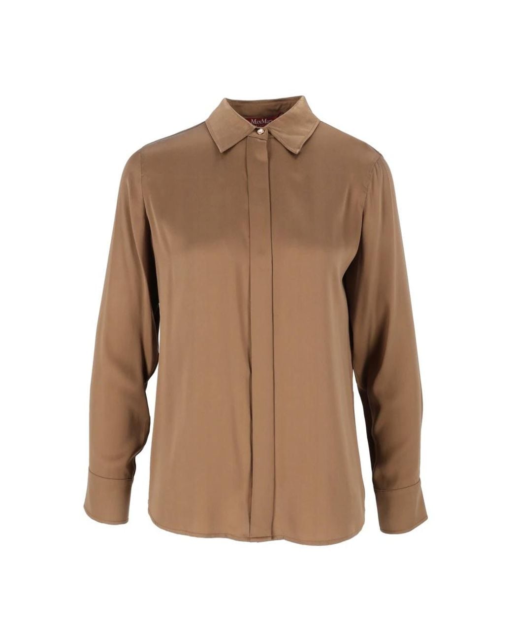 Shirts Max Mara de color Brown