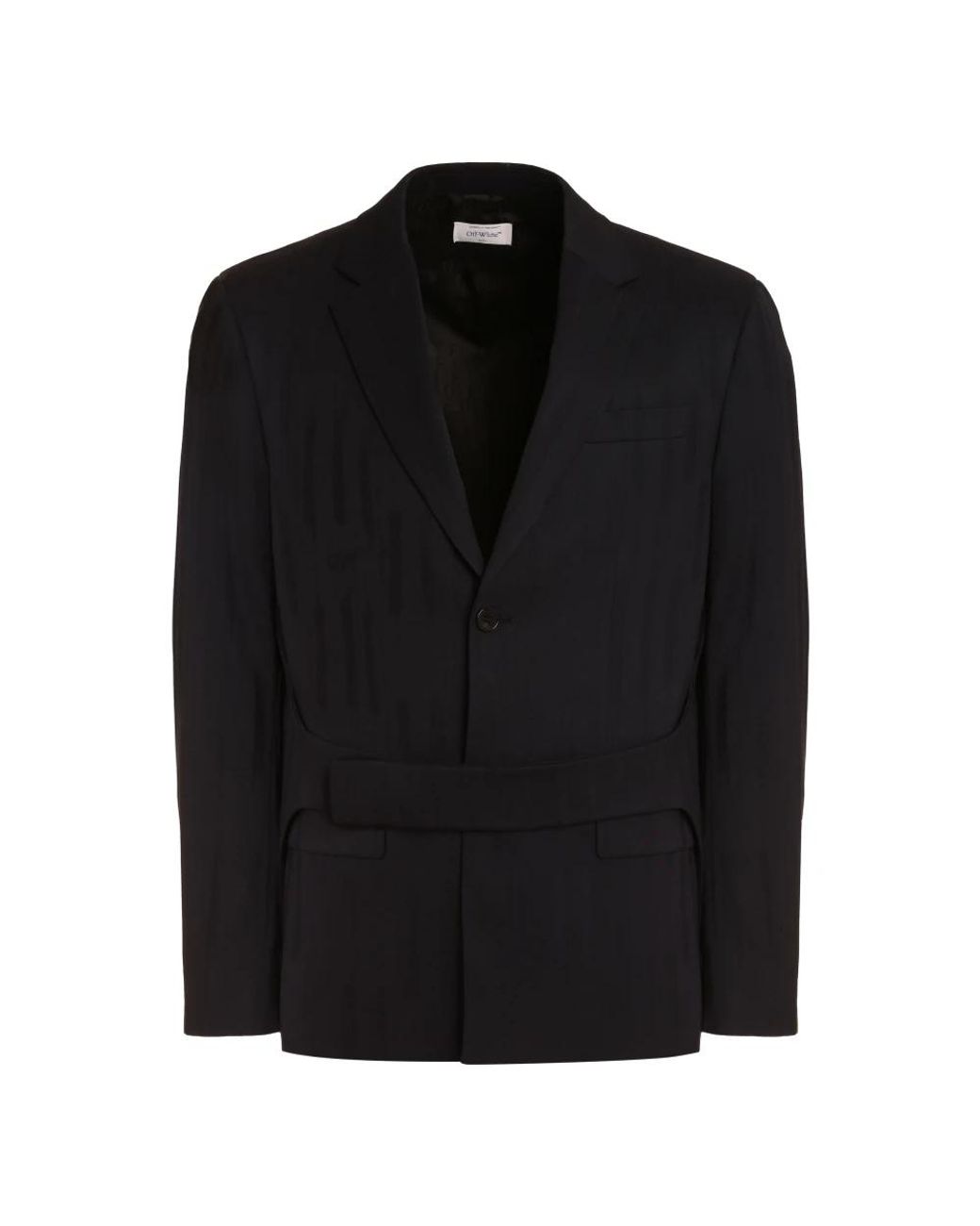Off-White c/o Virgil Abloh Black Blazers for men