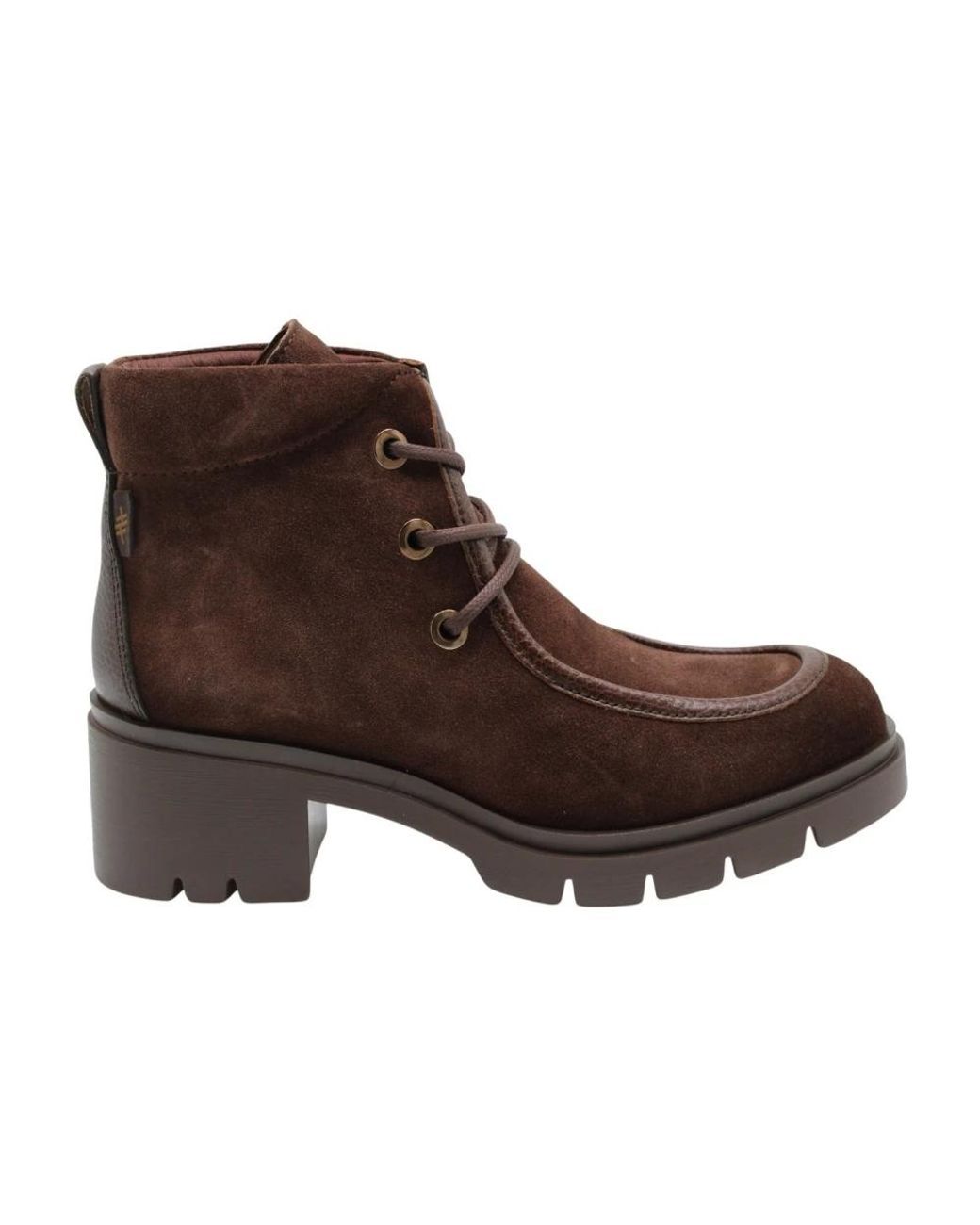 Hispanitas Brown Heeled Boots