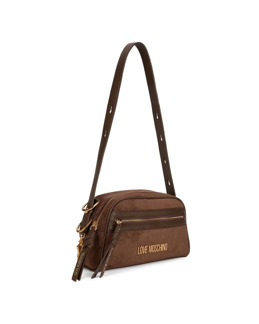 Love Moschino Brown Shoulder Bags