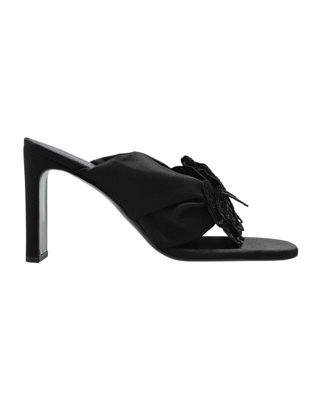 ROTATE BIRGER CHRISTENSEN Black Heeled Mules