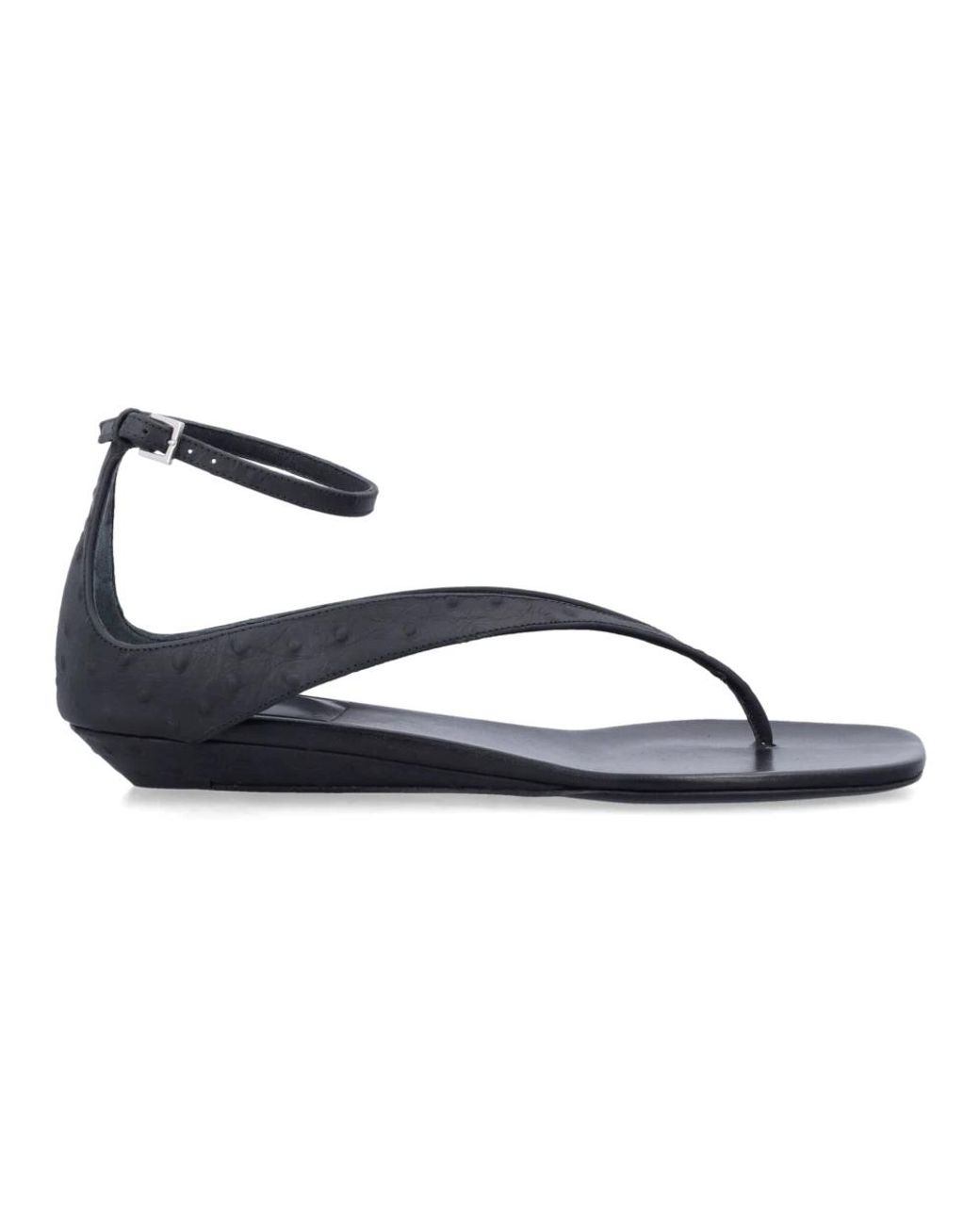 Loulou de Saison Blue Flat Sandals
