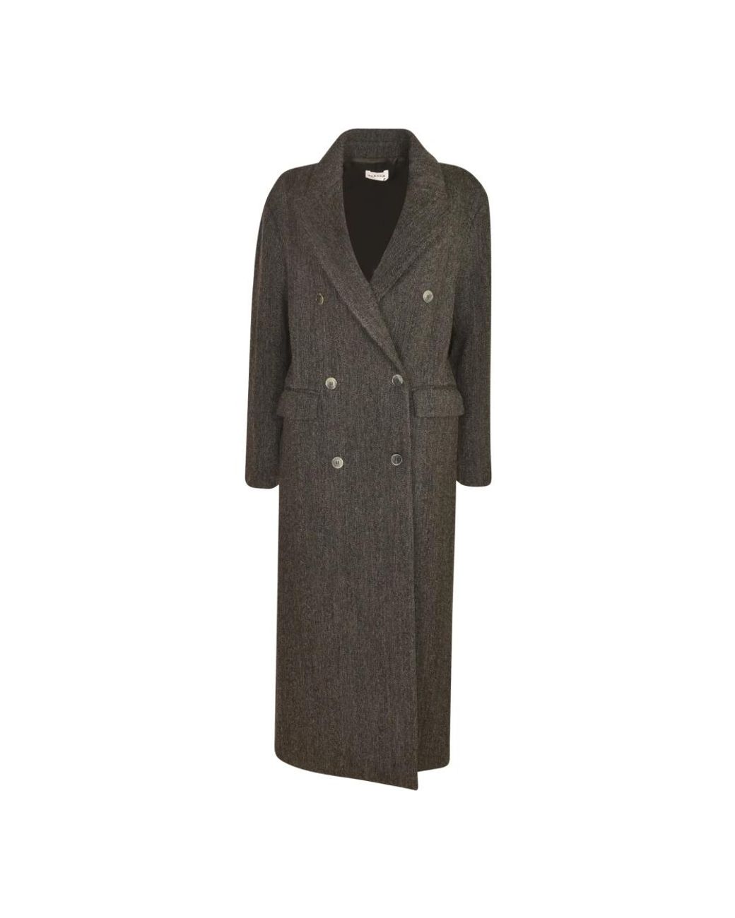 Double-Breasted Coats P.A.R.O.S.H. de color Gray