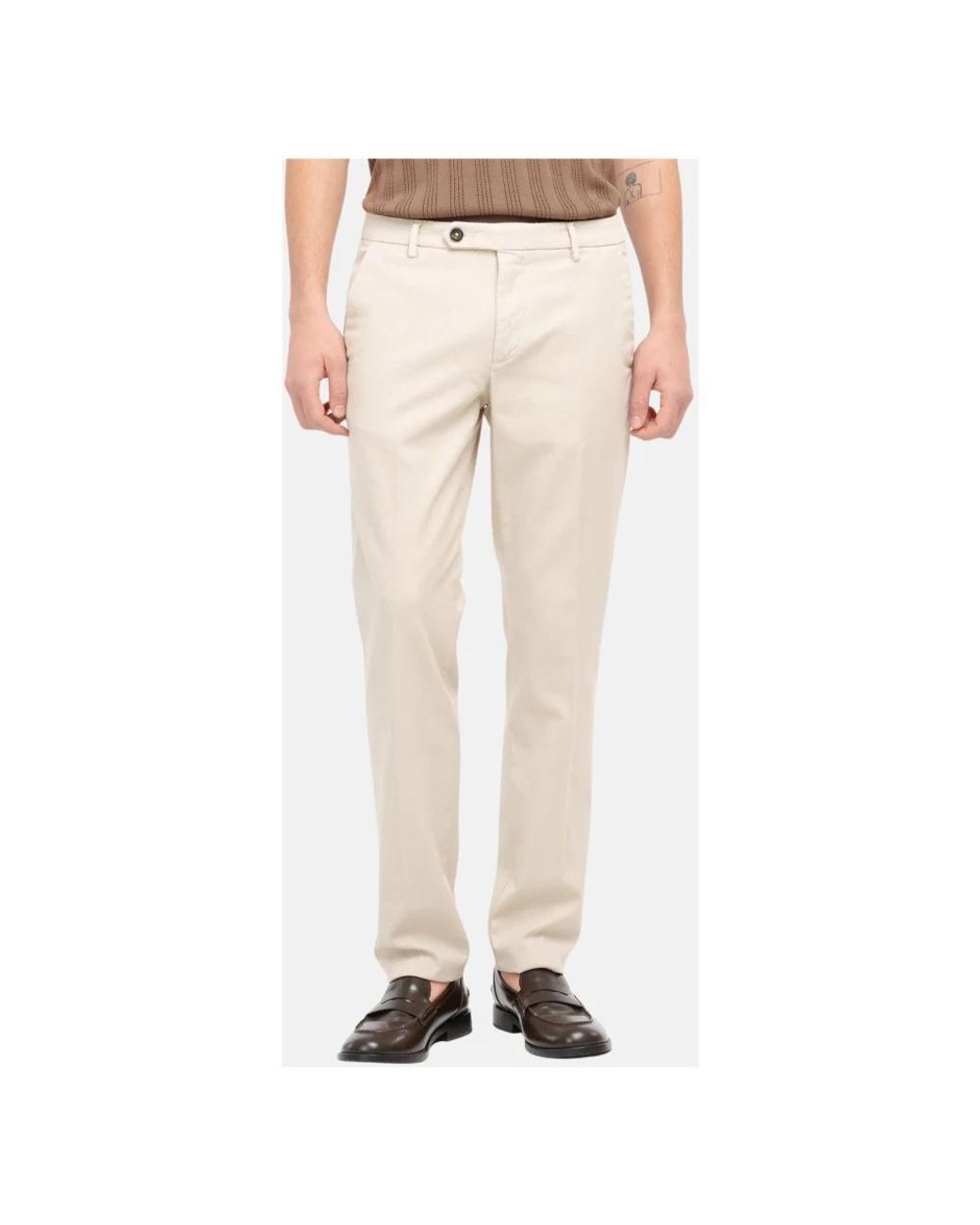 Manuel Ritz Natural Chinos for men