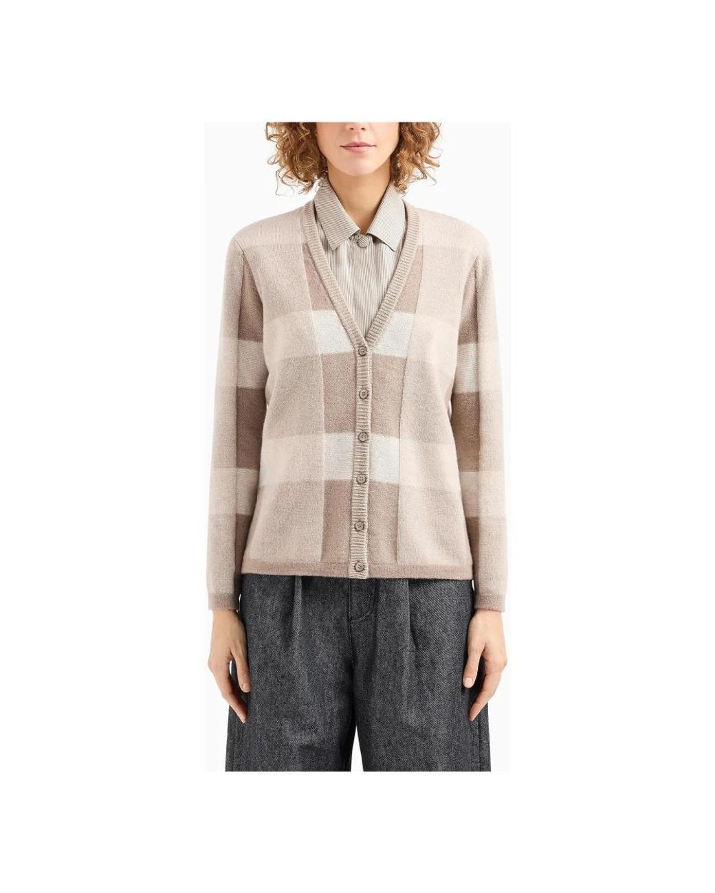 Emporio Armani Natural Cardigans