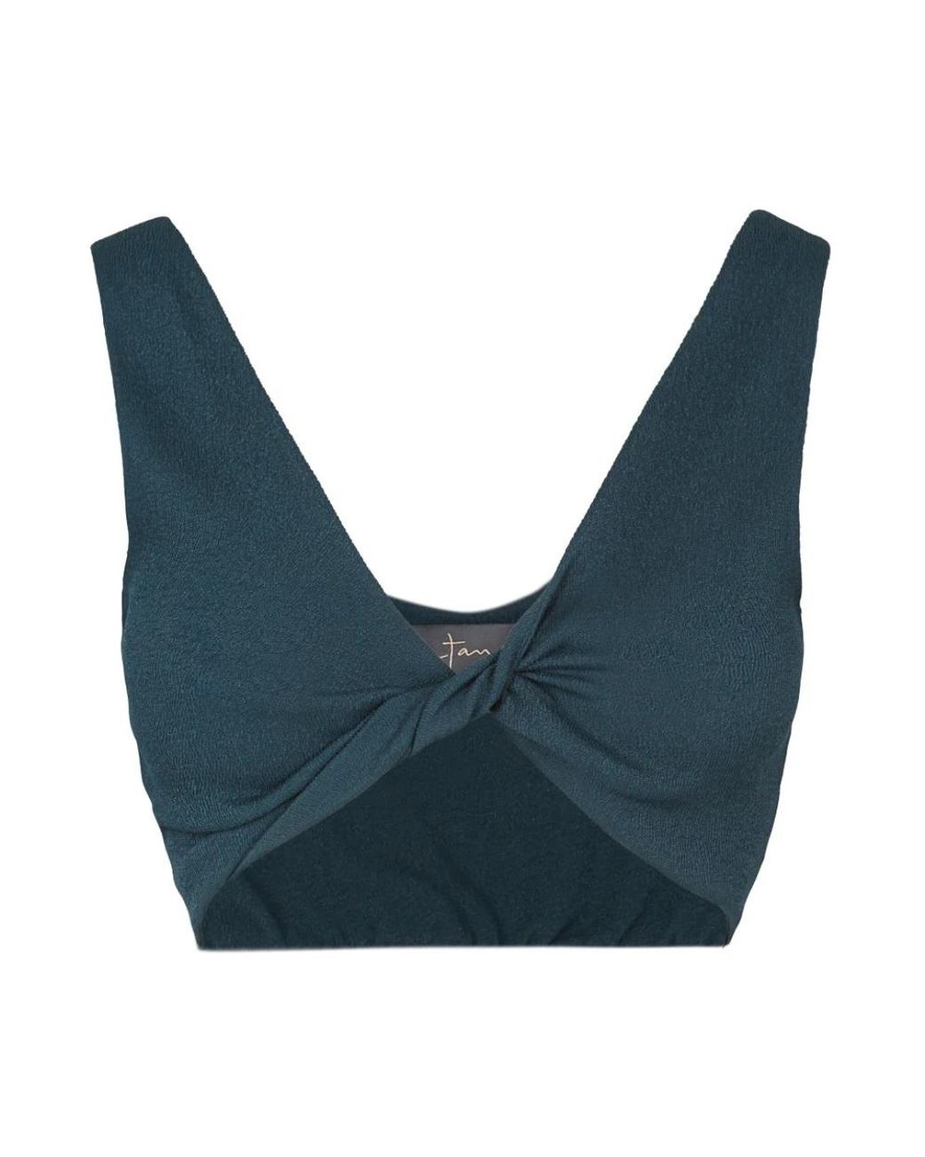 Cortana Blue Sleeveless Tops
