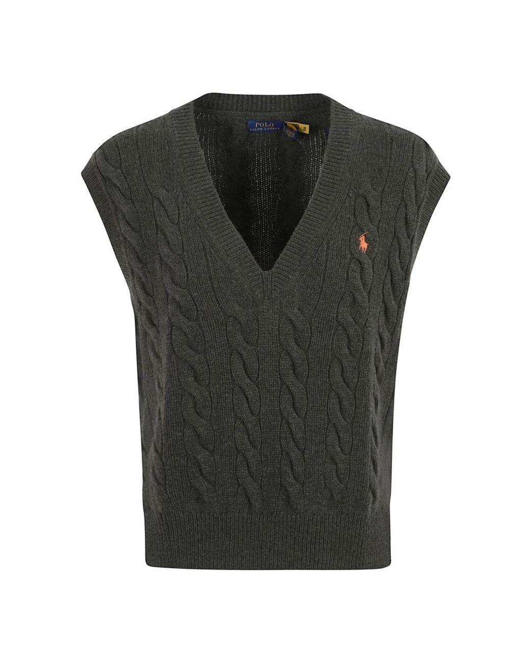 Ralph Lauren Green V-Neck Knitwear