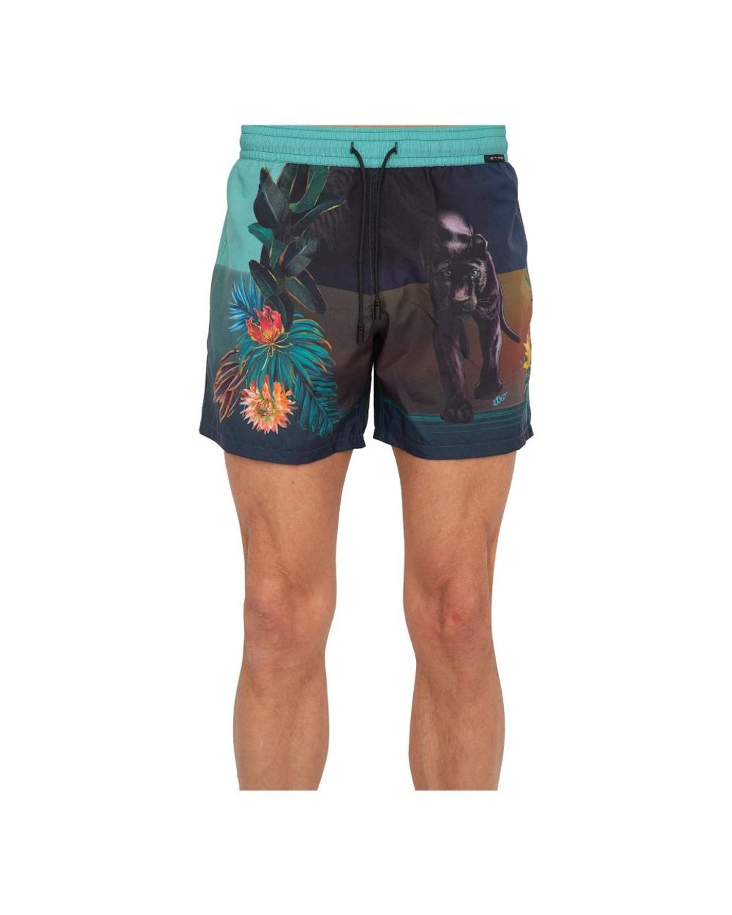 Etro Blue Beachwear for men