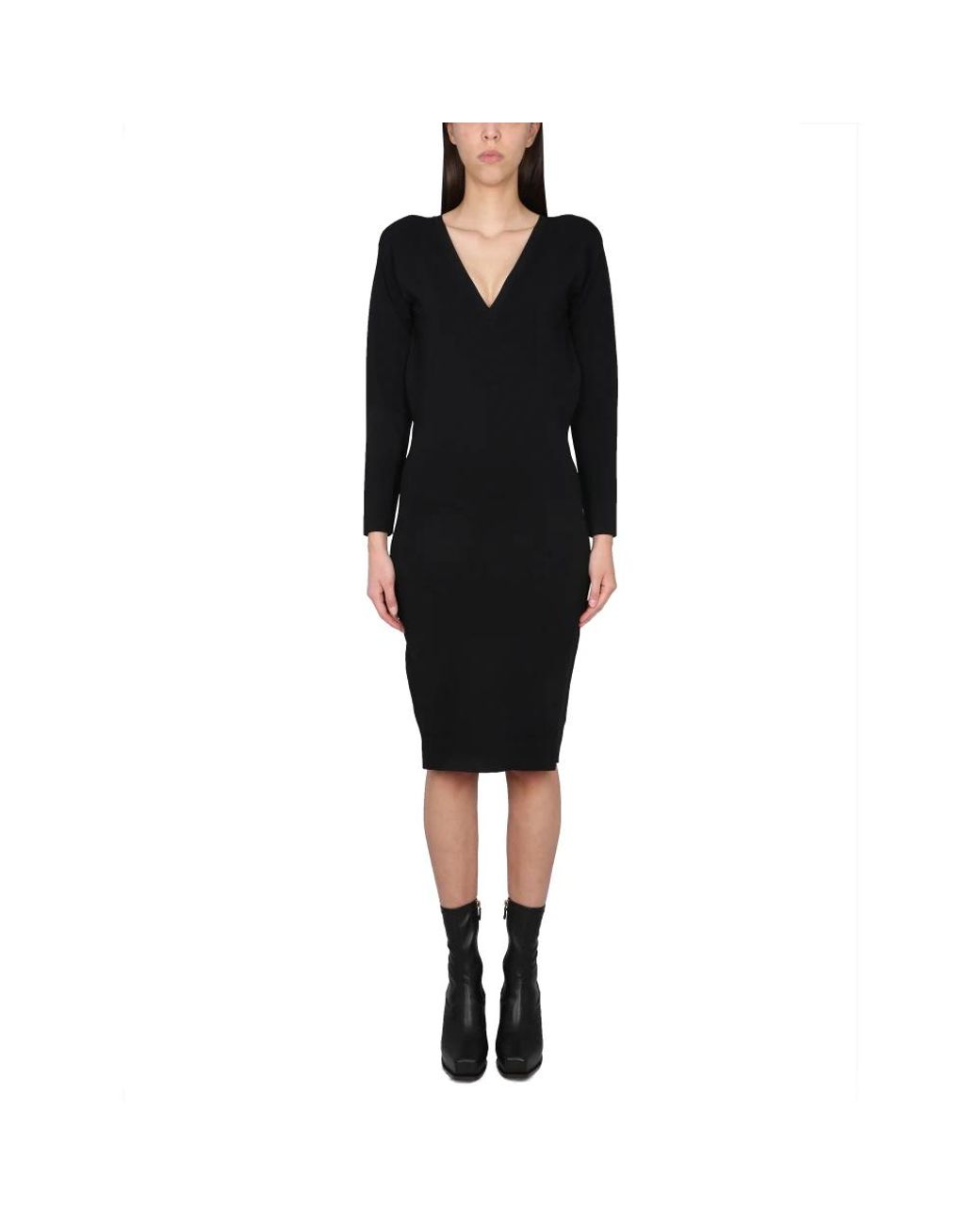 Stella McCartney Black Midi Dresses