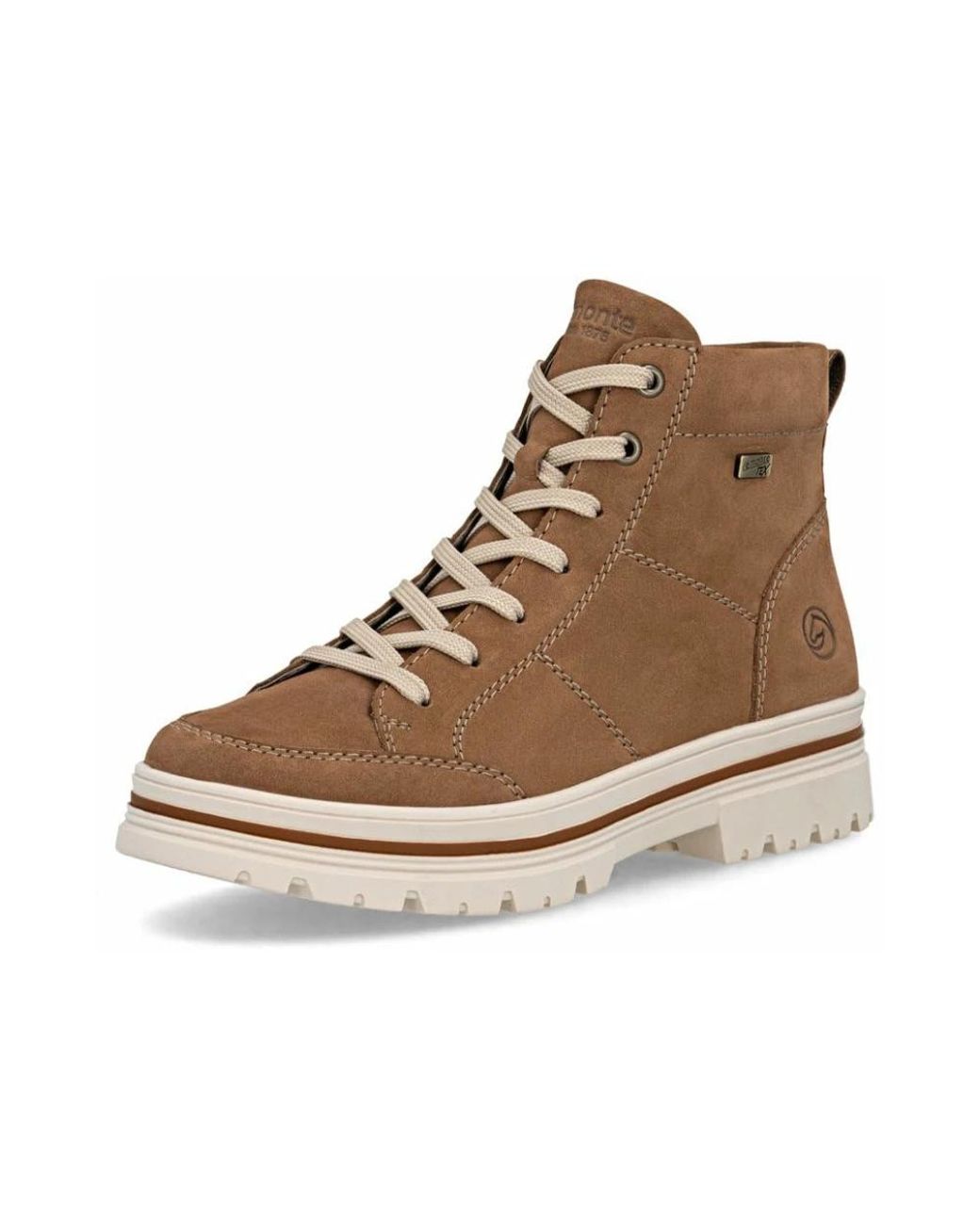 Rieker Brown Schnürstiefeletten