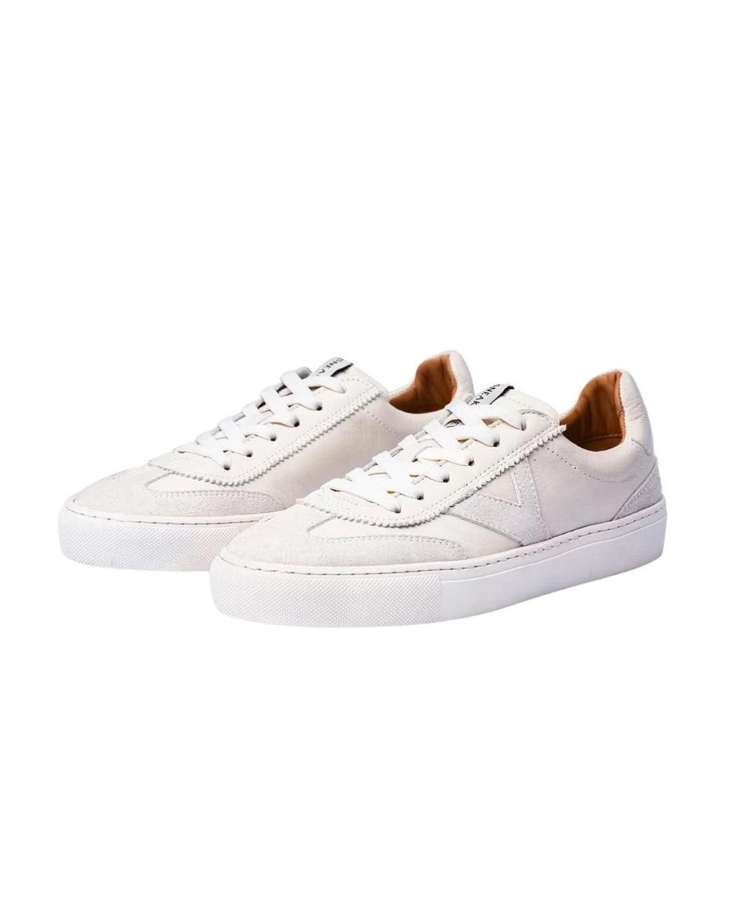 Sneaky Steve White Sneakers