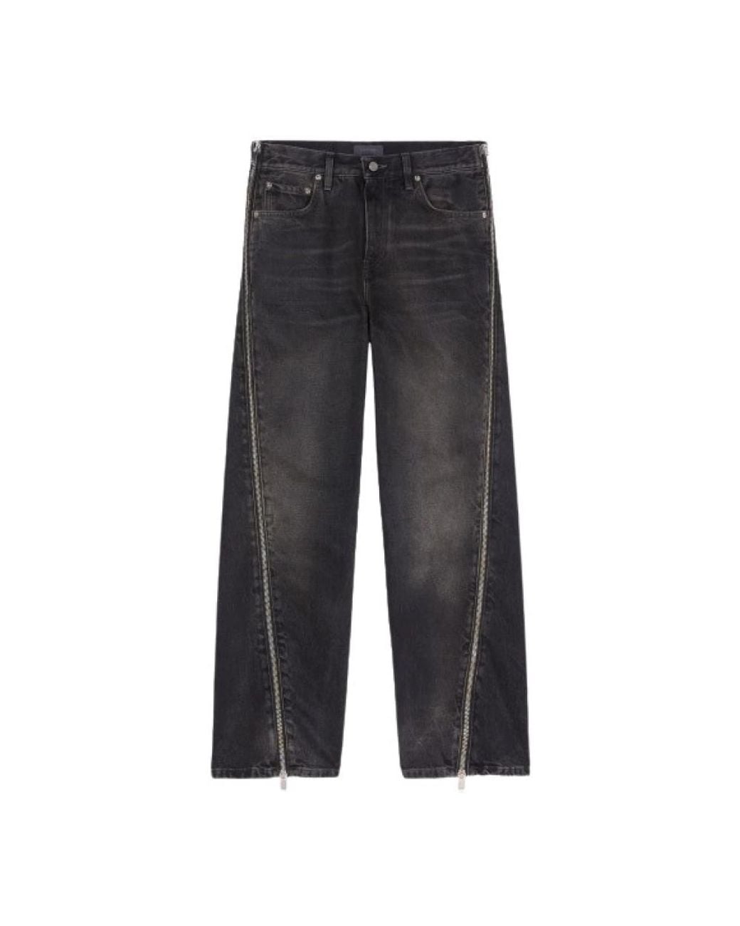 Haikure Gray Loose Fit Jeans