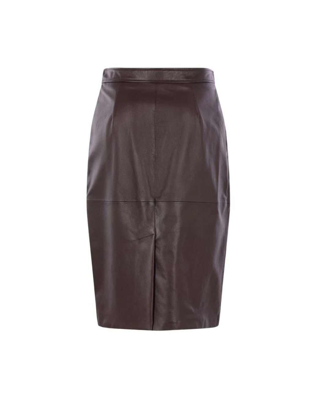 Max Mara Brown Pencil Skirts