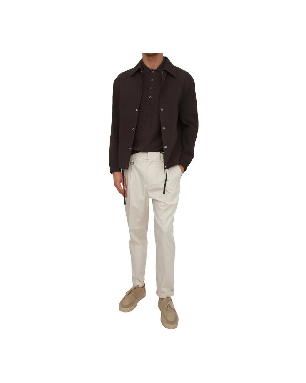 Paolo Pecora Black Round-Neck Knitwear for men