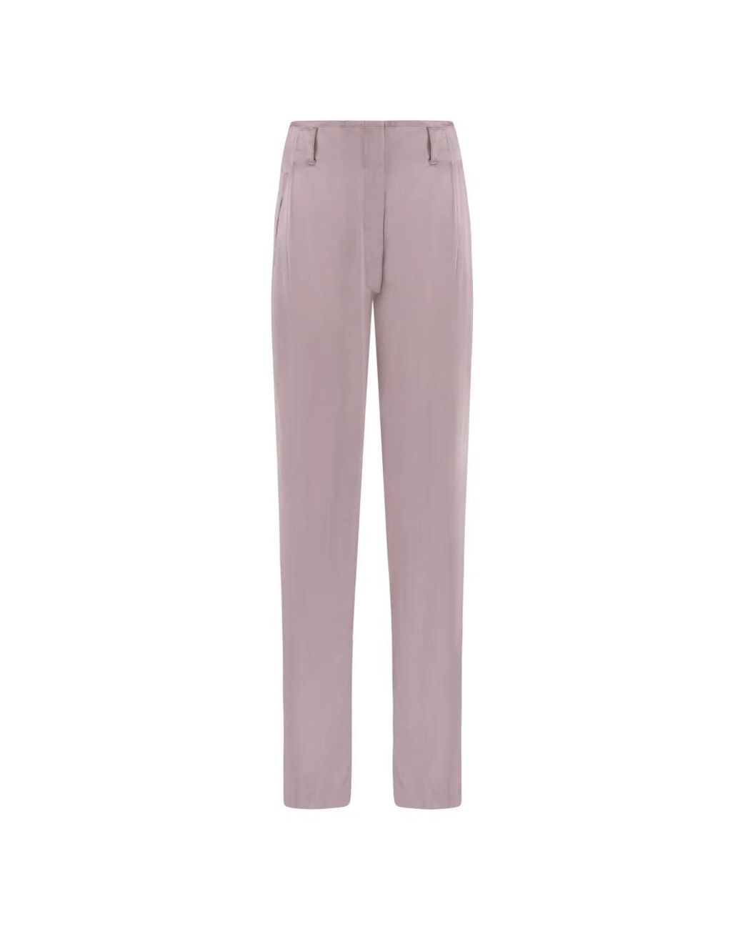 Etro Broeken ,Roze ,Viscose Broek Met Zakken in het Purple