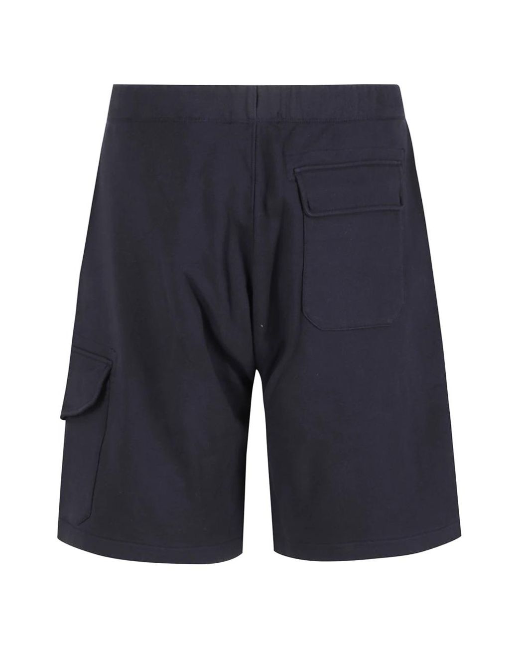 C P Company Blue Casual Shorts for men
