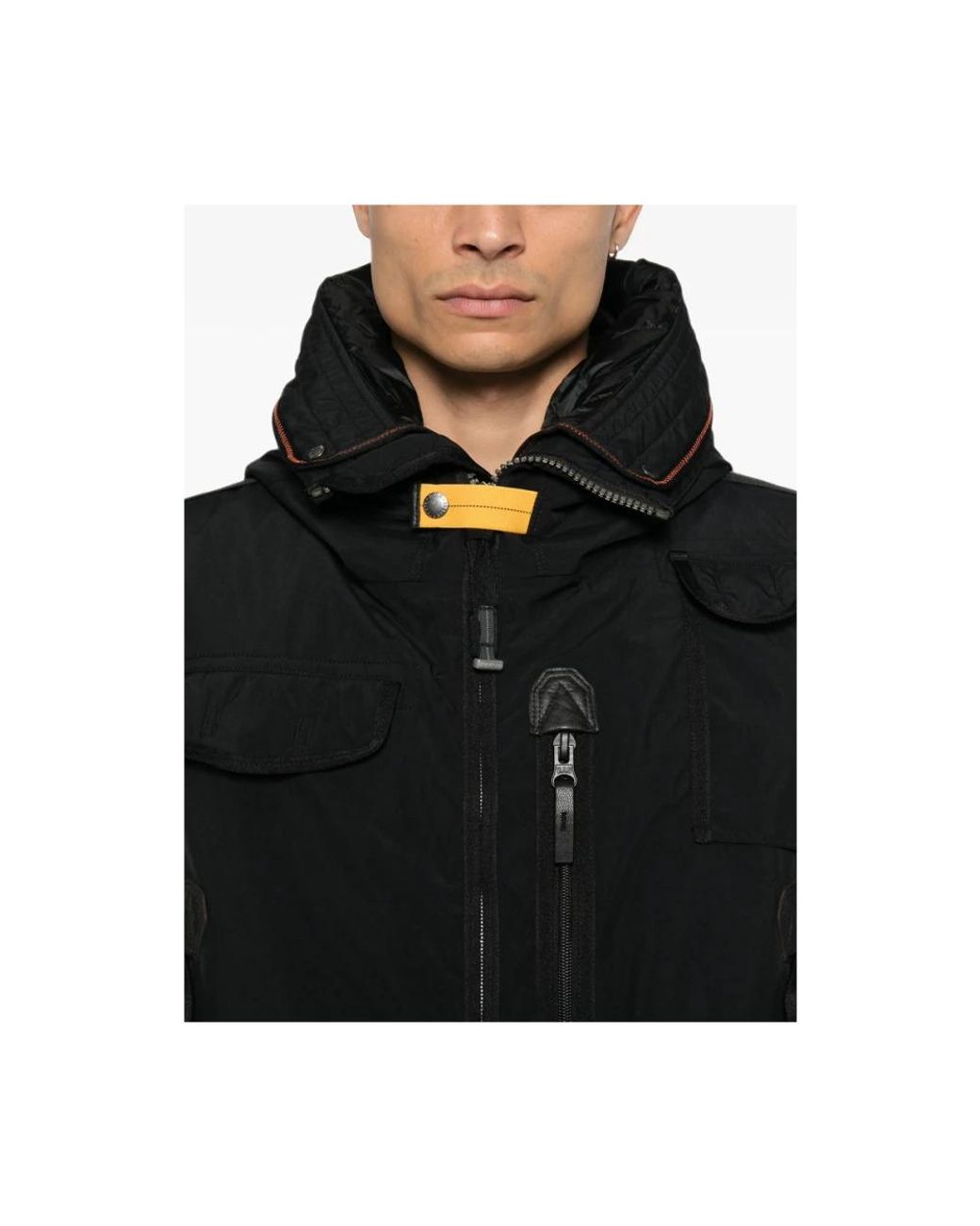 Parajumpers Black Bomber Jackets for men
