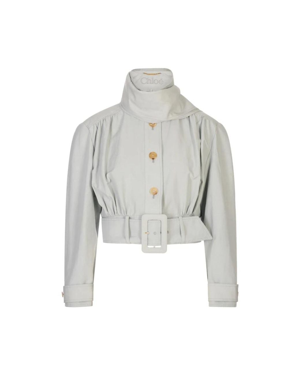 Chloé Gray Light Jackets