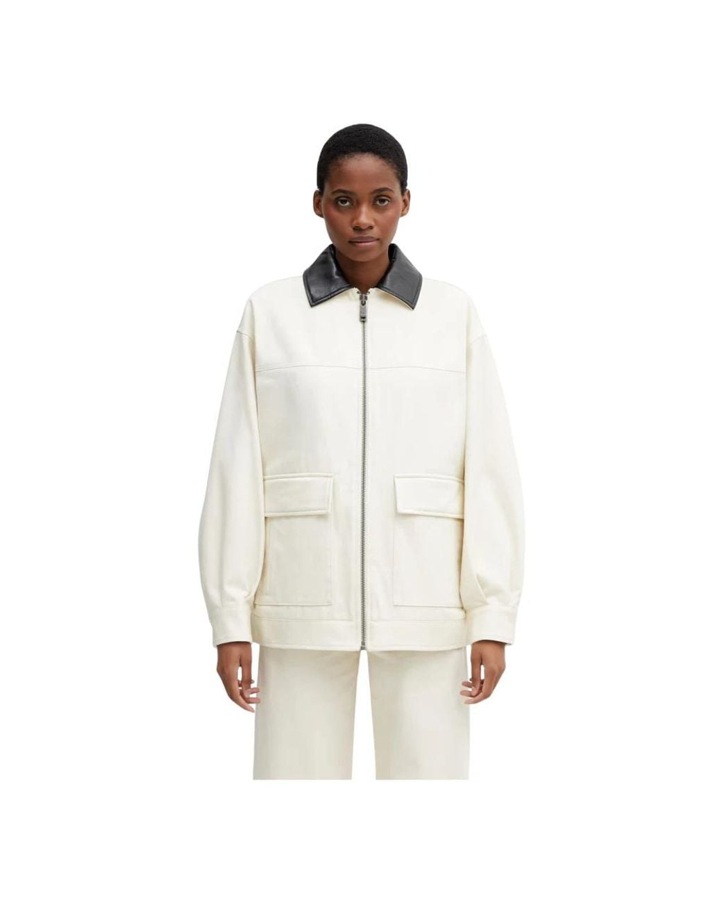 Anine Bing Holden Jacket in het White