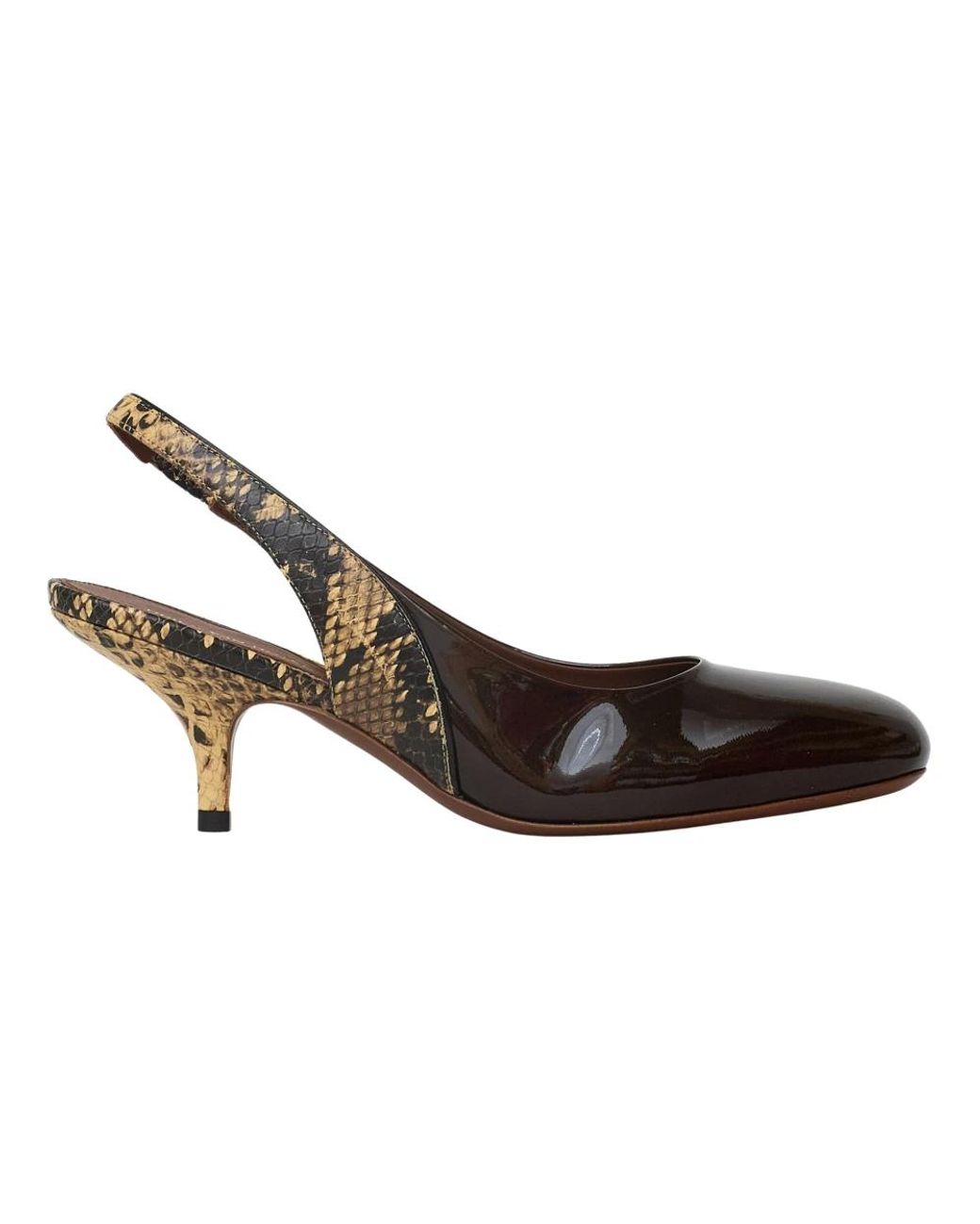 Dries Van Noten Brown Pumps