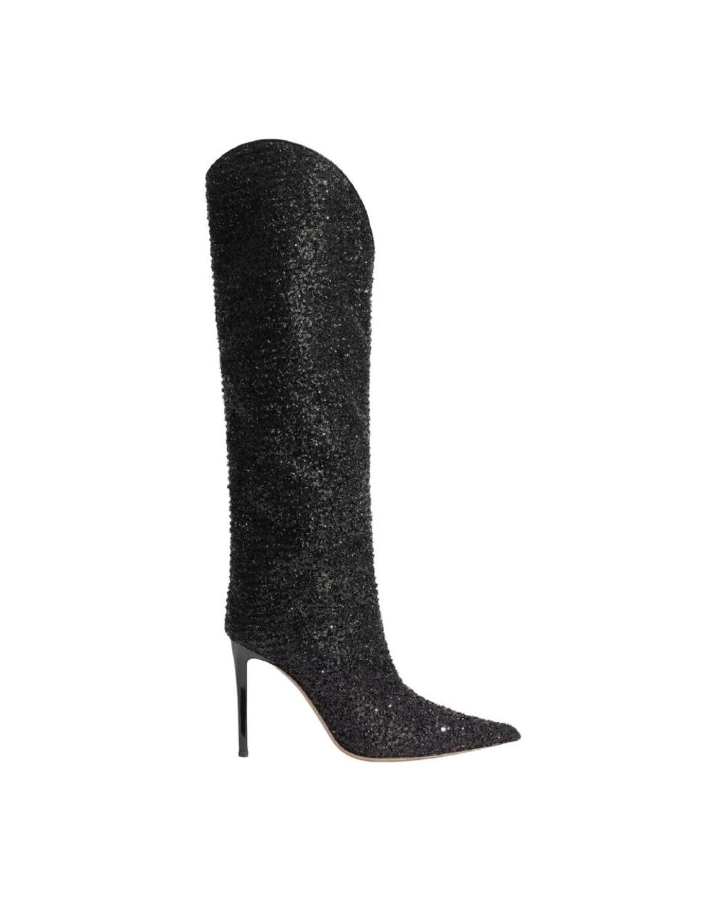 Alexandre Vauthier Black Heeled Boots