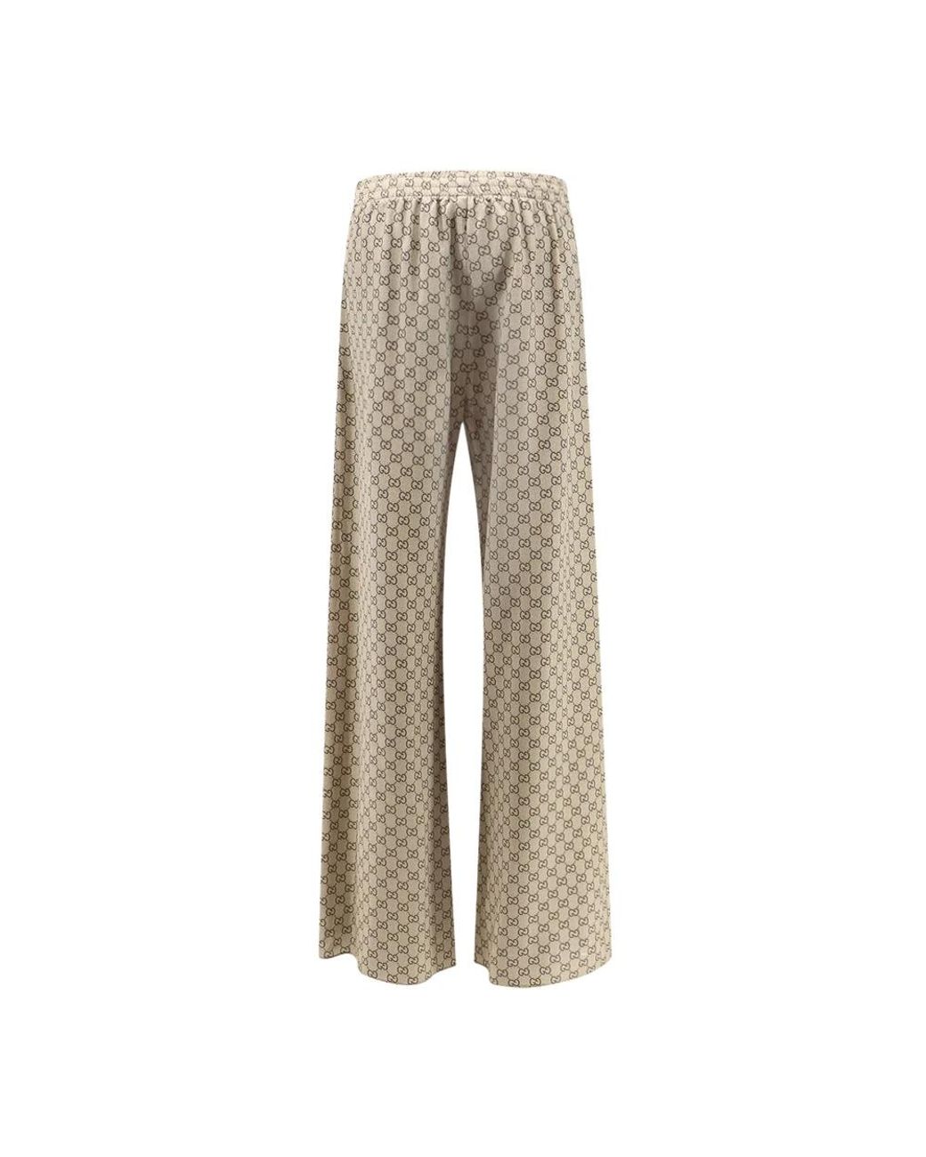 Gucci Natural Wide Trousers