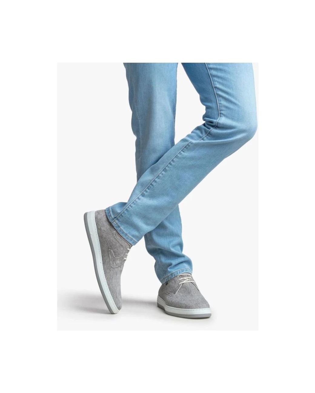 Floris Van Bommel Gray Laced Shoes for men