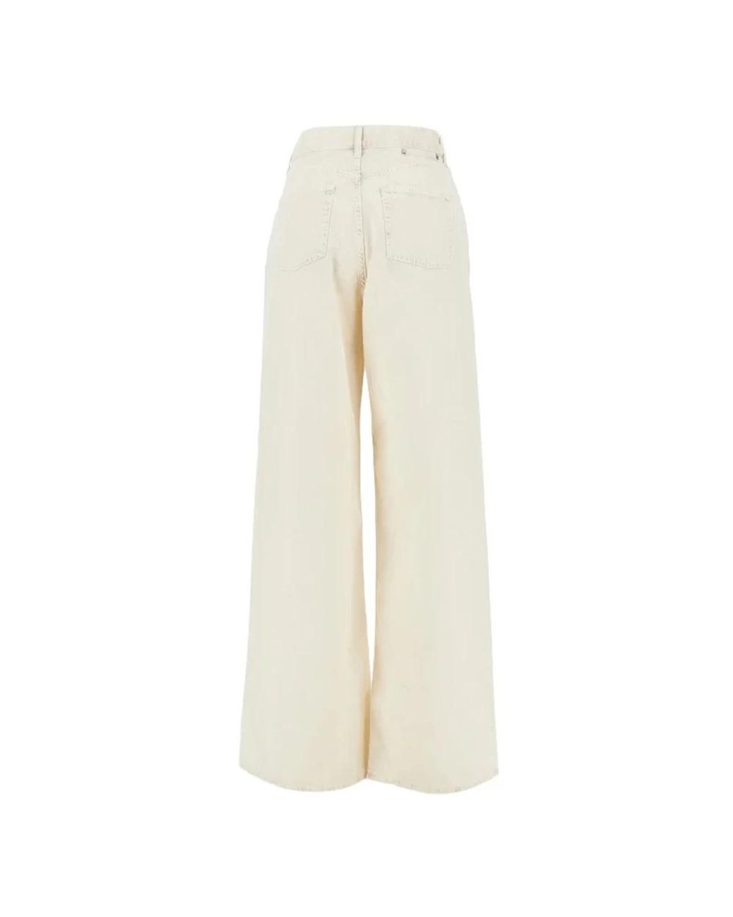 Golden Goose Deluxe Brand Natural Wide Jeans