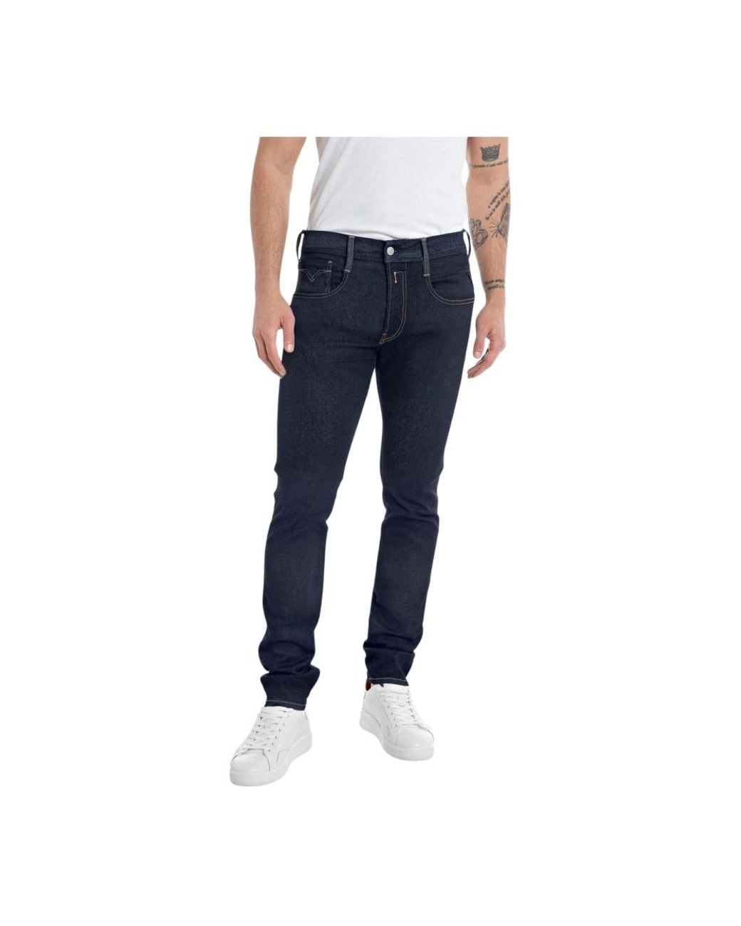 Replay Blue Slim Fit Jeans for men
