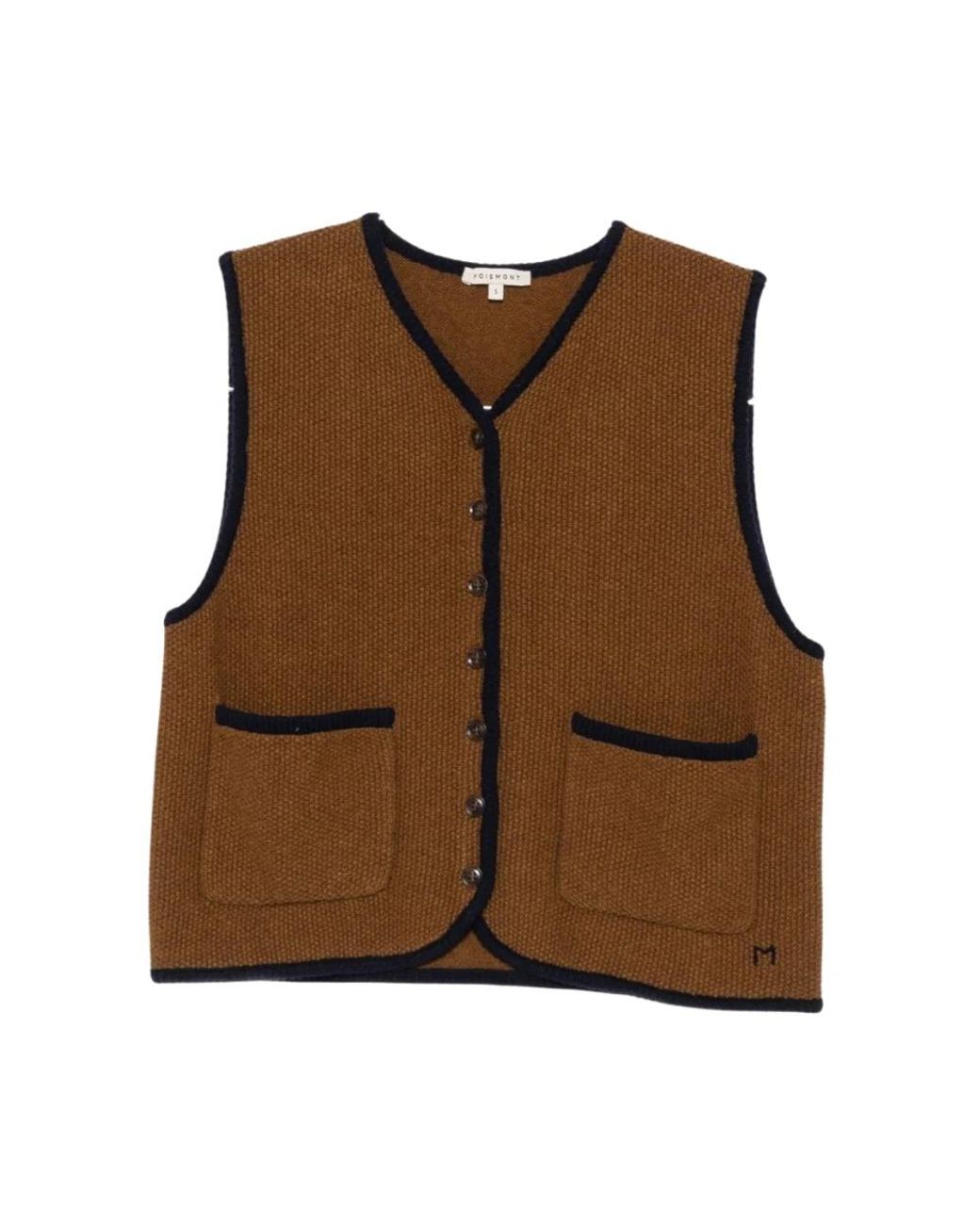 Vests Moismont en coloris Brown