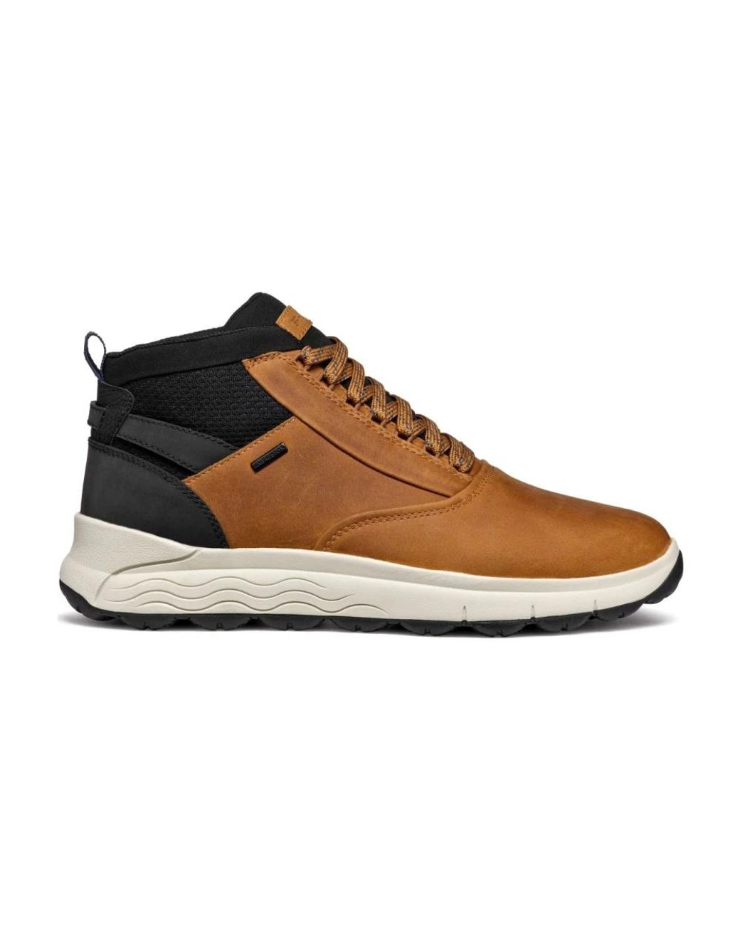Geox Brown Lace-Up Boots for men